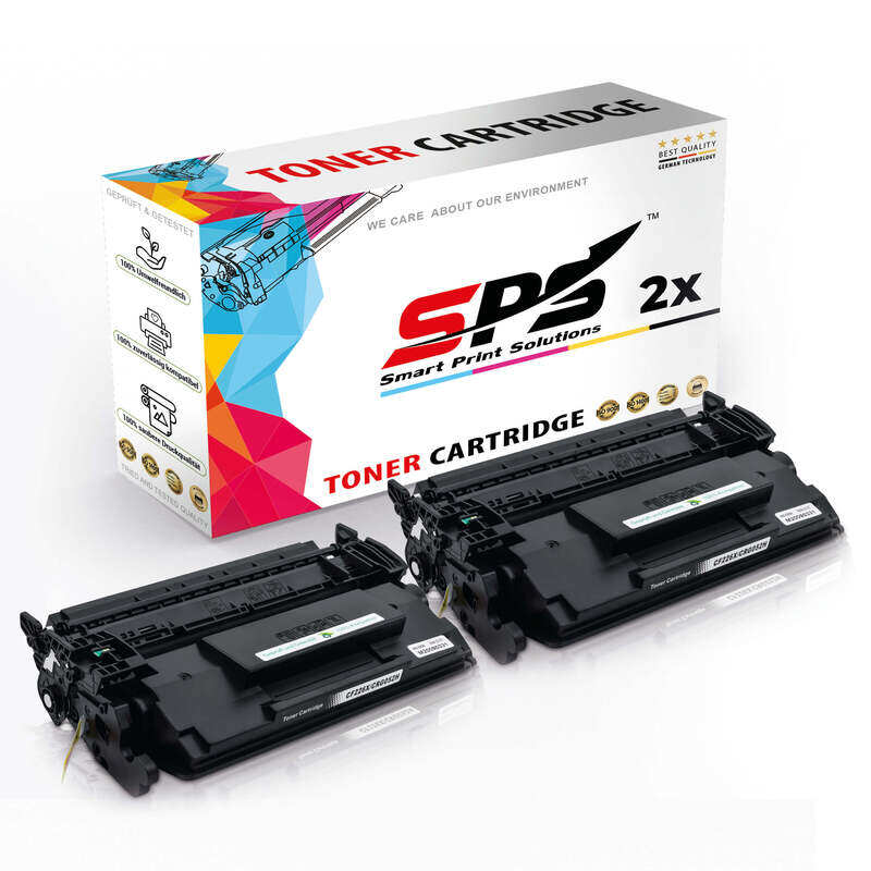 

SPS Compatible Toner Cartridges for HP - CF226X 26X - 2x Black - 9,000 Pages