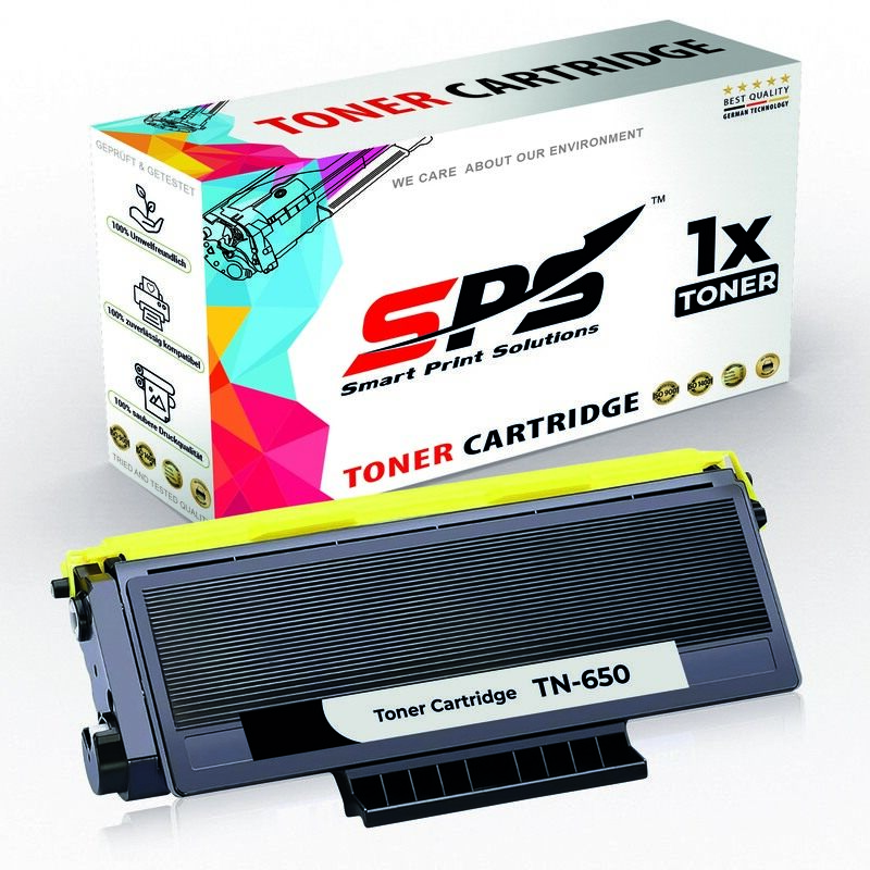 

SPS Compatible Toner Cartridges for Brother - TN-650, 1x Black, 7,000 Pages