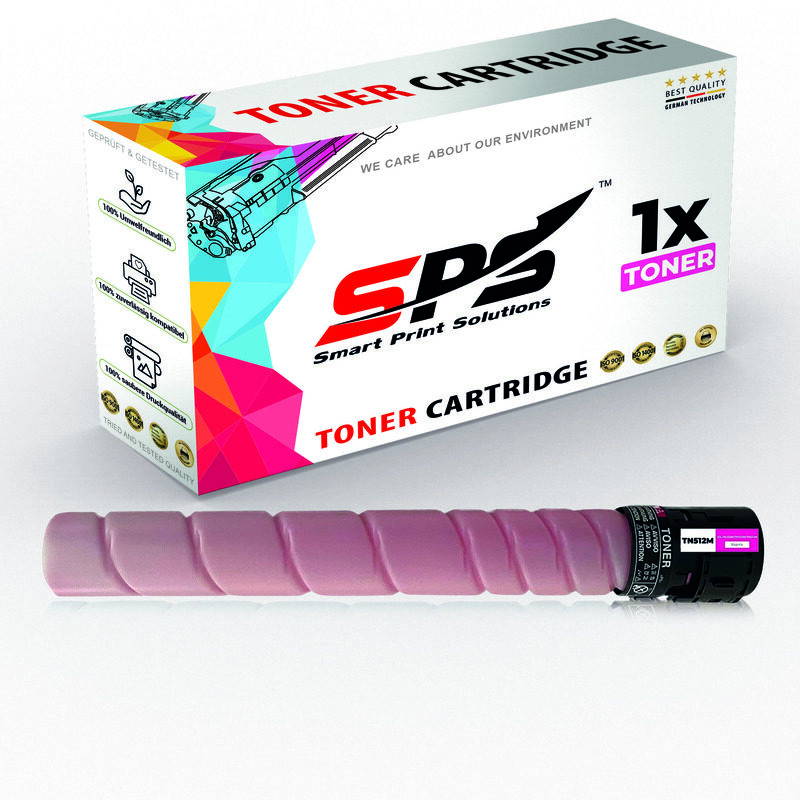 

SPS Compatible Toner Cartridges for Konica Minolta - TN-512M - 1x Magenta - Yield upto 17,500 Pages