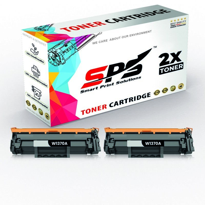 

SPS Compatible Toner Cartridges for HP - W1370A 137A - 2x Black - 1,000 Pages
