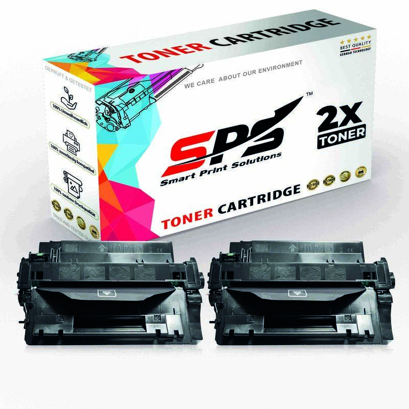 

SPS Compatible Toner Cartridges for HP - CE255A 55A - 2x Black - 6,000 Pages