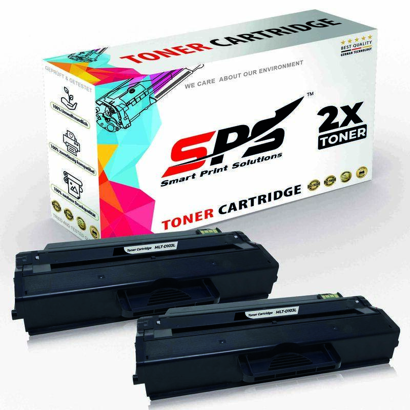 

SPS Compatible Toner Cartridges for Samsung - MLT-D103L - 2x Black - Yield Upto 2,500 Pages