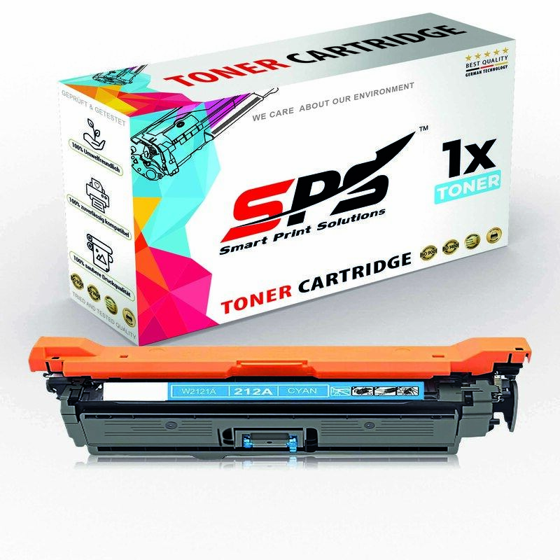 

SPS Compatible Toner Cartridges for HP - W2121A 212A - 1x Cyan - Yield upto 4,500 Pages