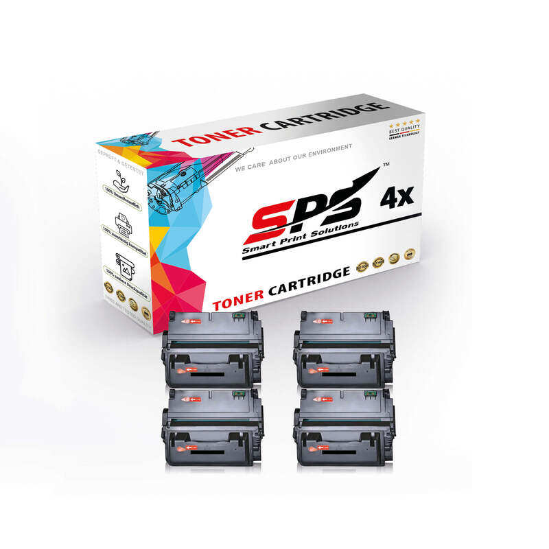 

SPS Compatible Toner Cartridges for HP - Q5945A 45A - 4x Black - 10,000 Pages