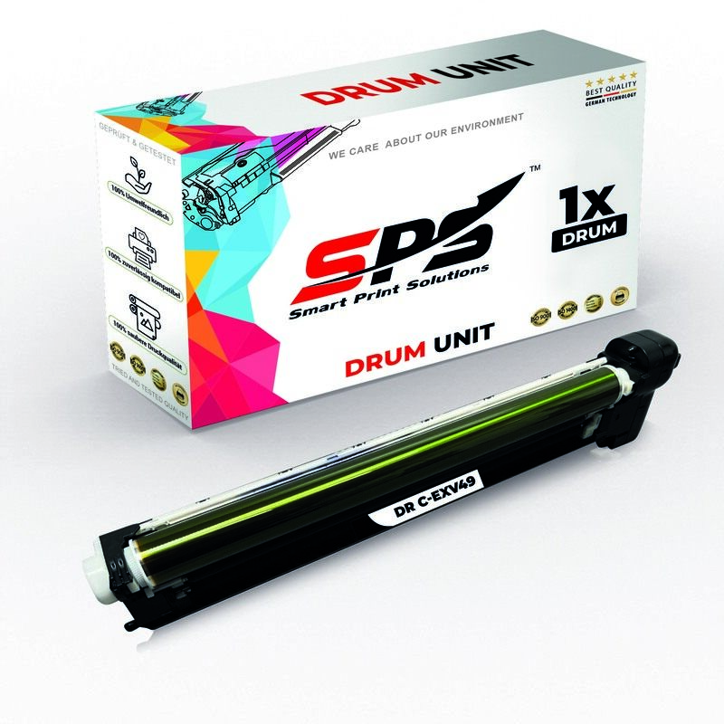 

SPS Compatible Drum Cartridges for Canon - C-EXV49DR - 1x Black - 50,000 Pages