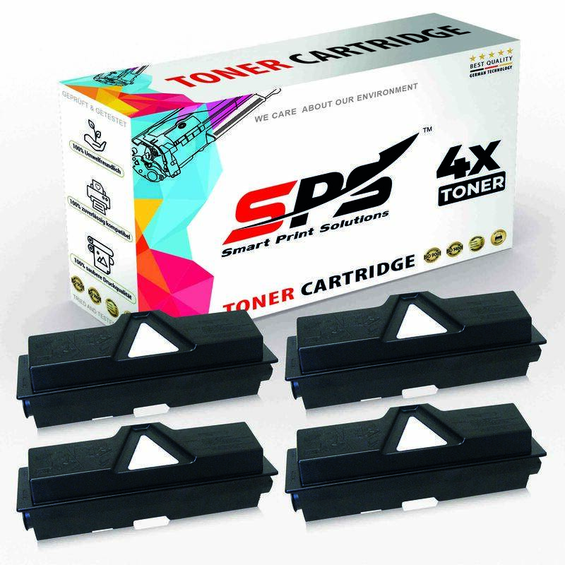 

SPS Compatible Toner Cartridges for Kyocera - TK-1130 - 4x Black - 3,000 Pages
