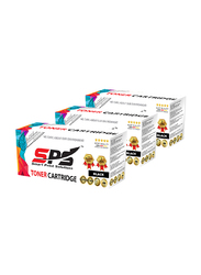 Smart Print Solutions CEXV33 GPR35 NPG51 Black Laser Toner Cartridge, 3-Pieces