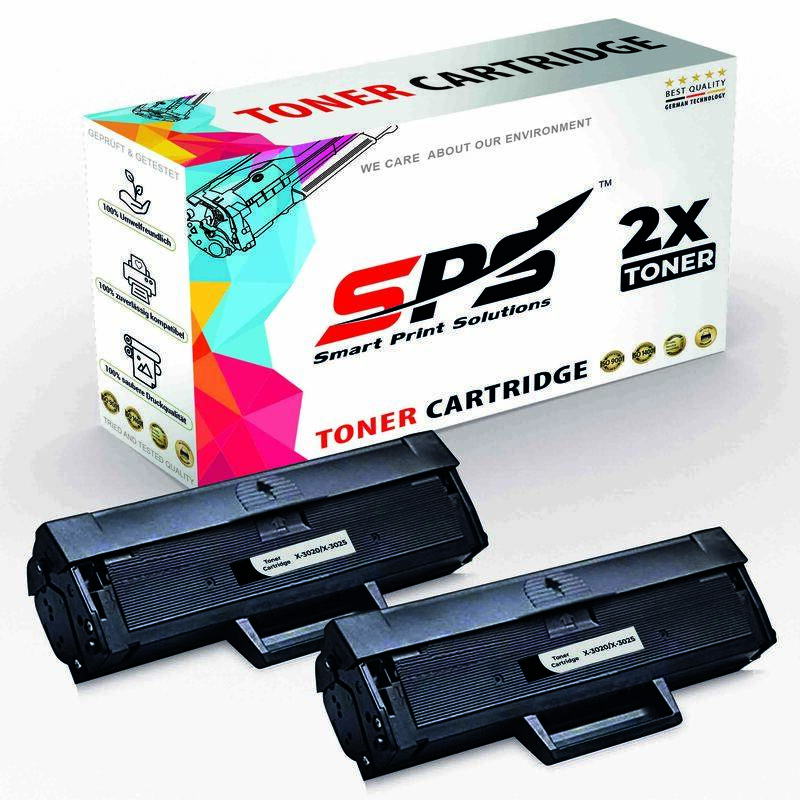 

SPS Compatible Toner Cartridges for Xerox - X3020 - 2x Black - Yield upto 1,500 Pages