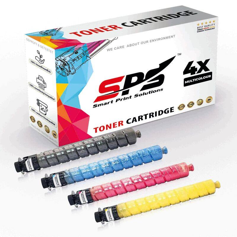 

SPS Compatible Toner Cartridges for Ricoh - MP-2503 - 4x Multicolor - Yield upto 15,000 Pages