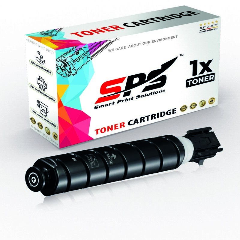 

SPS Compatible Toner Cartridges for Canon - C-EXV58BK - 1x Black - Yield upto 35,000 Pages