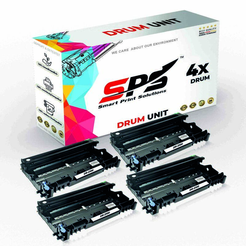 

SPS Compatible Drum Cartridges for Brother - DR-2100 - 4x Black - Yield upto 12,000 Pages