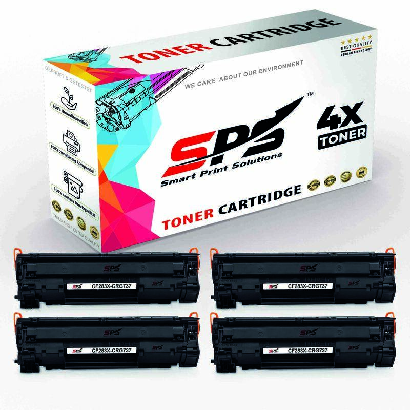 

SPS Compatible Toner Cartridges for HP - CRG-737 - 4x Black - 1,500 Pages