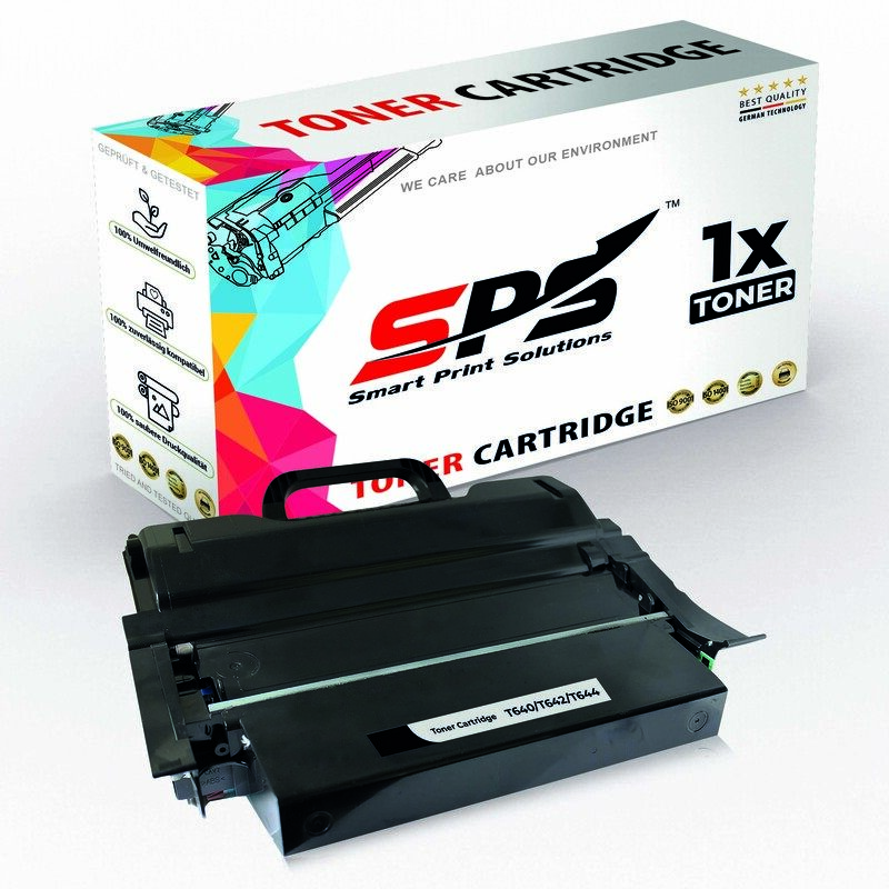

SPS Compatible Toner Cartridges for Lexmark - T642 - 1x Black - Yield Upto 21,000 Pages