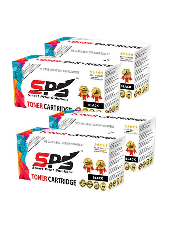 

Smart Print Solutions HP CC364A 64A Black Laser Toner Cartridge Set, 4 Pieces