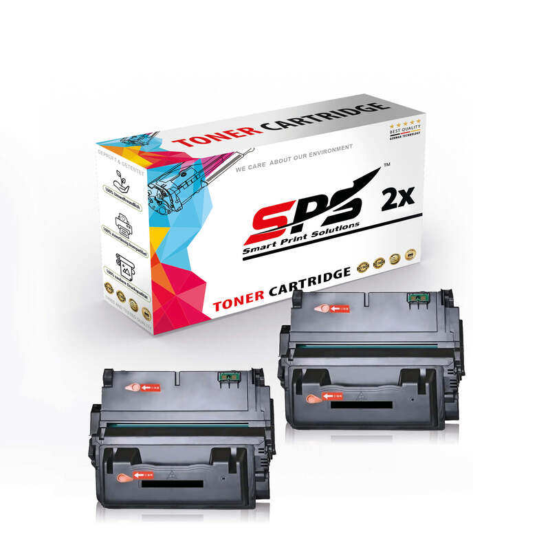 

SPS Compatible Toner Cartridges for HP - Q5945A 45A - 2x Black - 10,000 Pages