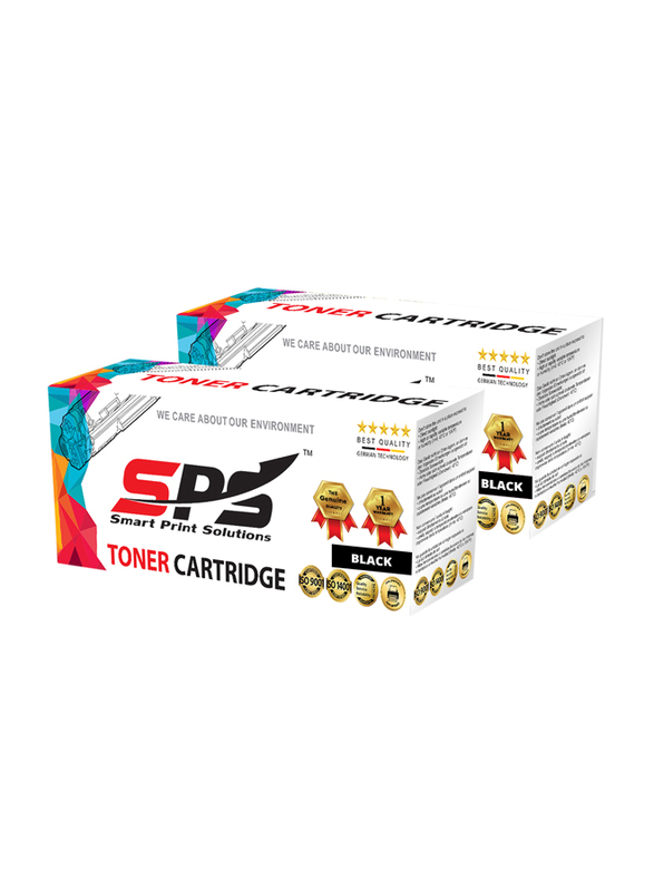 Smart Print Solutions Canon FX8 CRG T S35 Black Laser Toner Cartridges, 2 Pieces