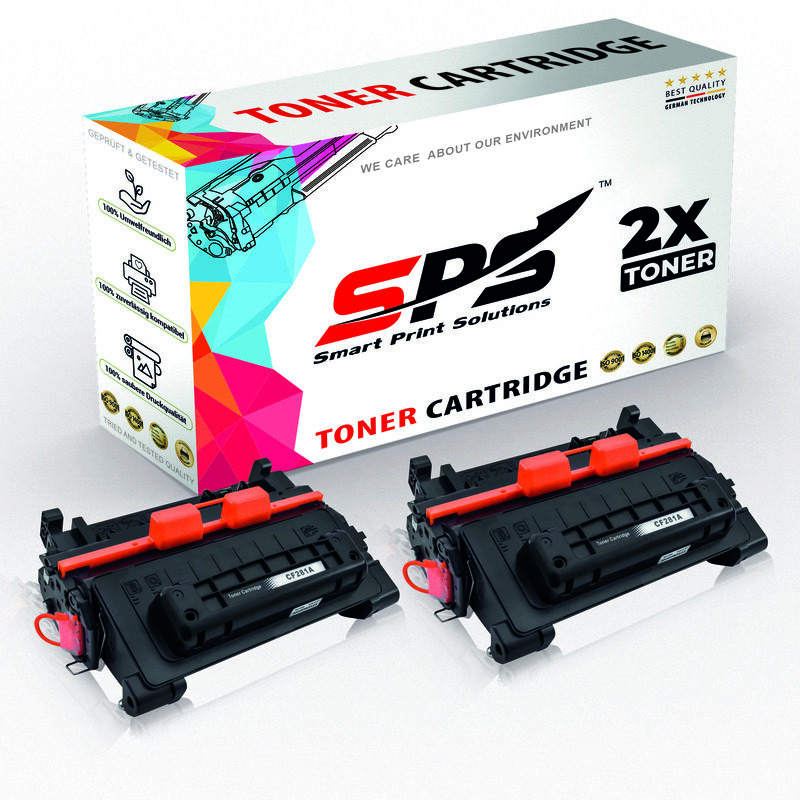 

SPS Compatible Toner Cartridges for HP - CF281A 81A - 2x Black - 10,500 Pages