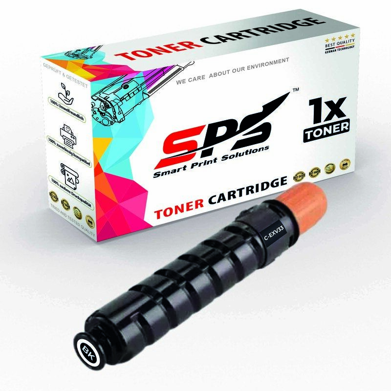 

SPS Compatible Toner Cartridges for Canon - C-EXV33 - 1x Black - 14,600 Pages