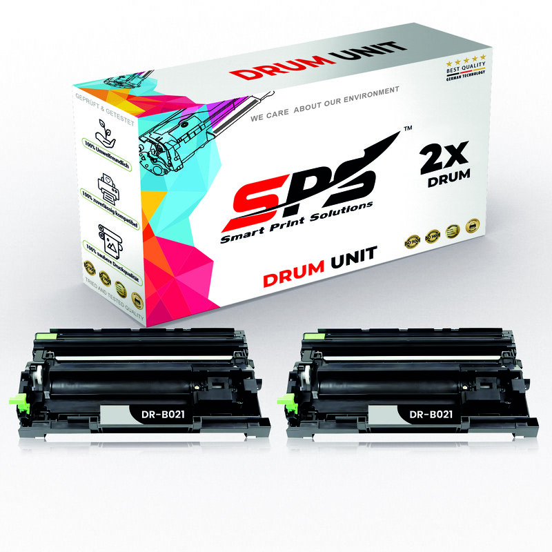 

SPS Compatible Toner Cartridges for Brother - DR-B021 - 2x Black - 12,000 Pages