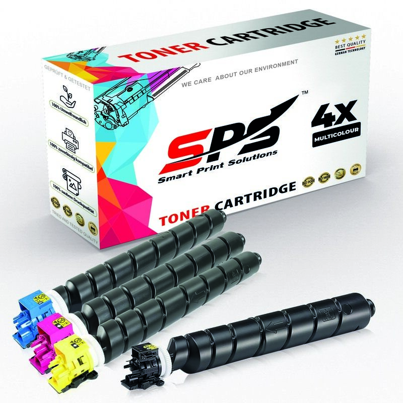 

SPS Compatible Toner Cartridges for Kyocera - TK-8525 - 4x Multicolor - Yield upto 30,000 Pages