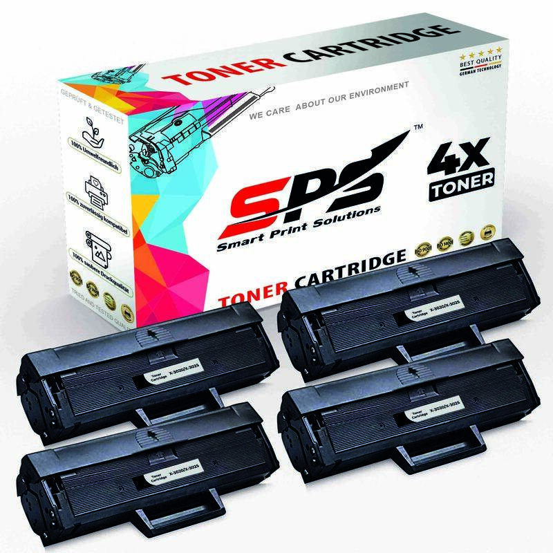 

SPS Compatible Toner Cartridges for Xerox - X3025 - 4x Black - Yield upto 1,500 Pages