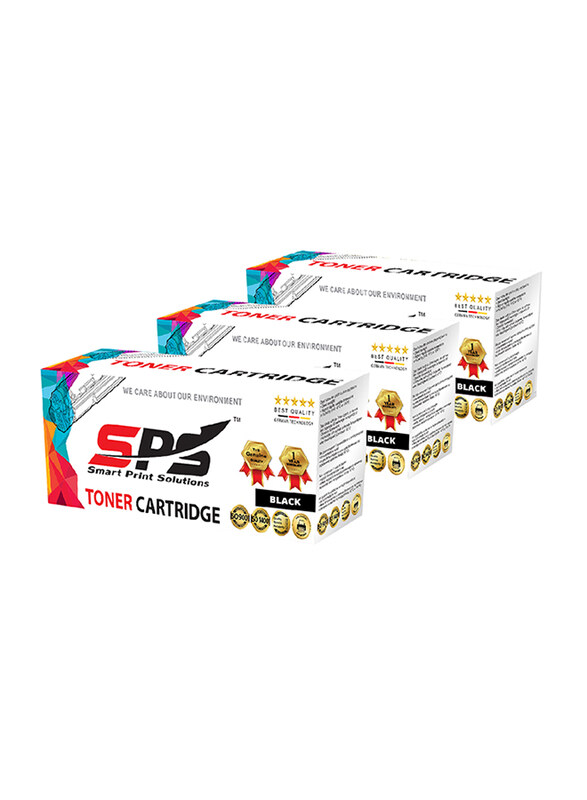 

HP Smart Print Solutions CF283A 83A Black Laser Toner Cartridge, 3-Pieces