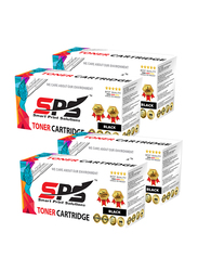 Smart Print Solutions CRG328 728 78A Black Laser Toner Cartridge, 4-Pieces