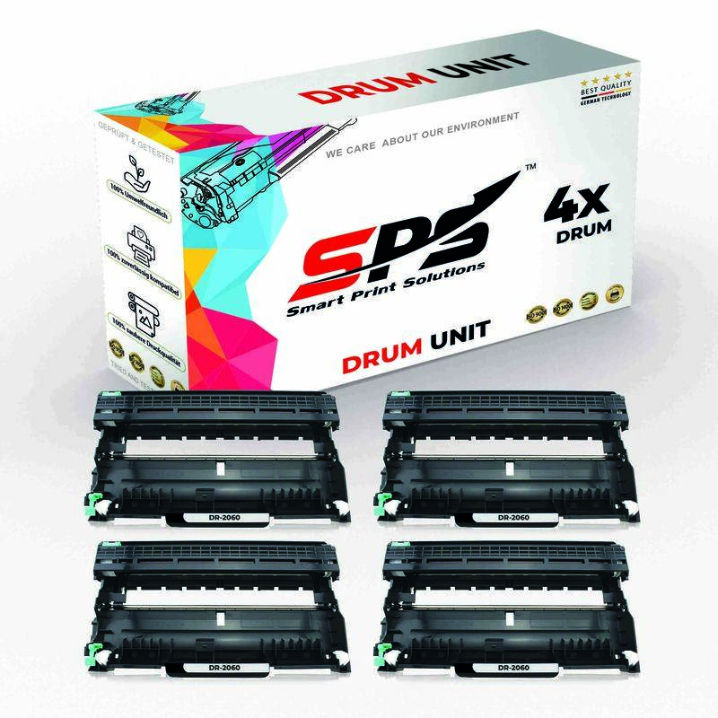 

SPS Compatible Drum Cartridges for Brother - DR-2060 - 4x Black - Yield upto 12,000 Pages