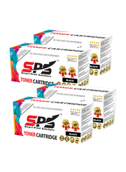 Smart Print Solutions CRG313 713 36A Black Laser Toner Cartridge, 4-Pieces
