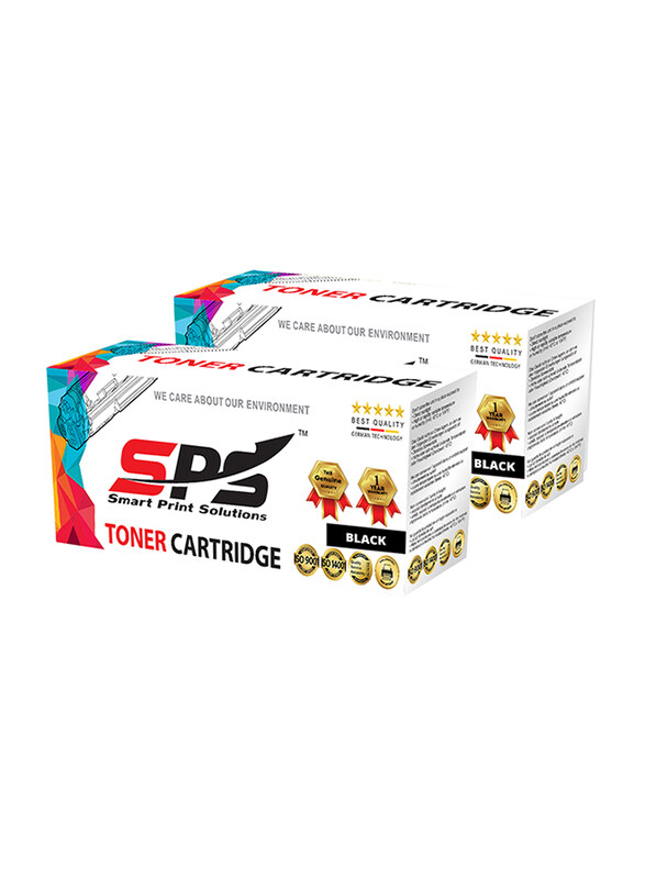 

HP Smart Print Solutions CRG325 725 85A Black Laser Toner Cartridge, 2-Pieces