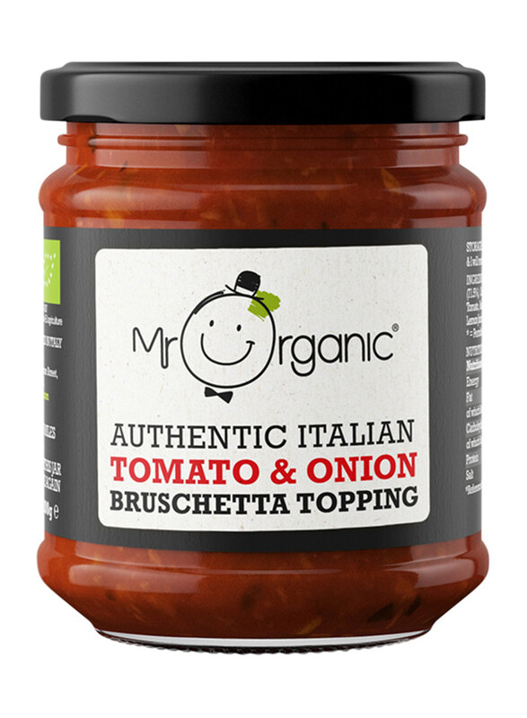 

Mr Organic Tomato & Onion Bruschetta Topping, 190g