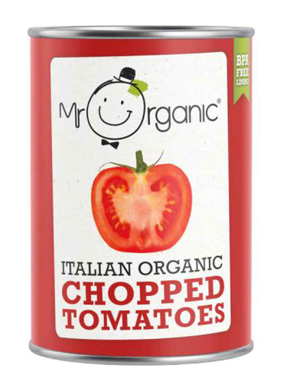Mr Organic Chopped Tomatoes, 400g