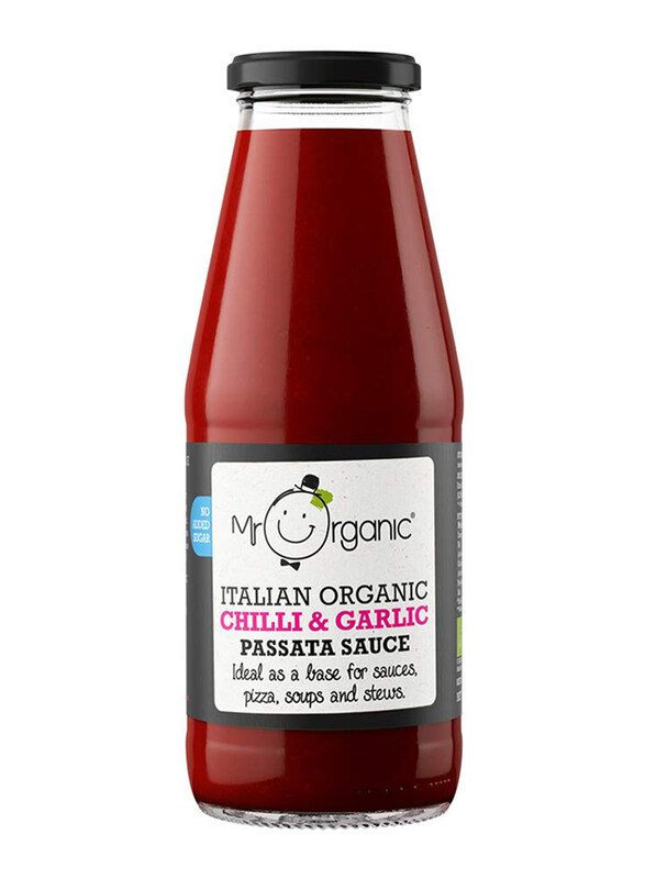 

Mr Organic Chilli & Garlic Passata Sauce, 400g