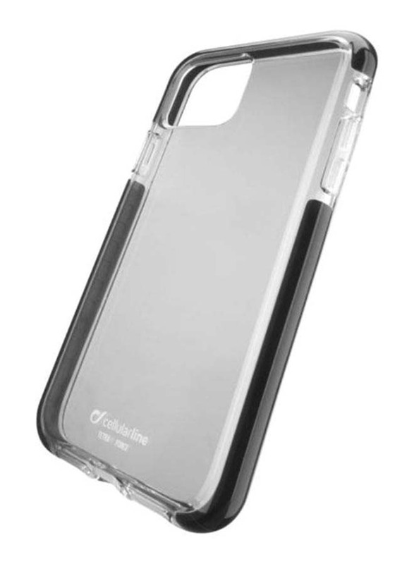 Cellular Line Apple iPhone Xl Hard Tetra Mobile Phone Case Cover, Clear/Black