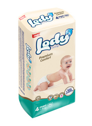 Lody Baby Premium Comfort Diapers, Size 4, Maxi, 7-18 kg, Jumbo Pack, 56 Count