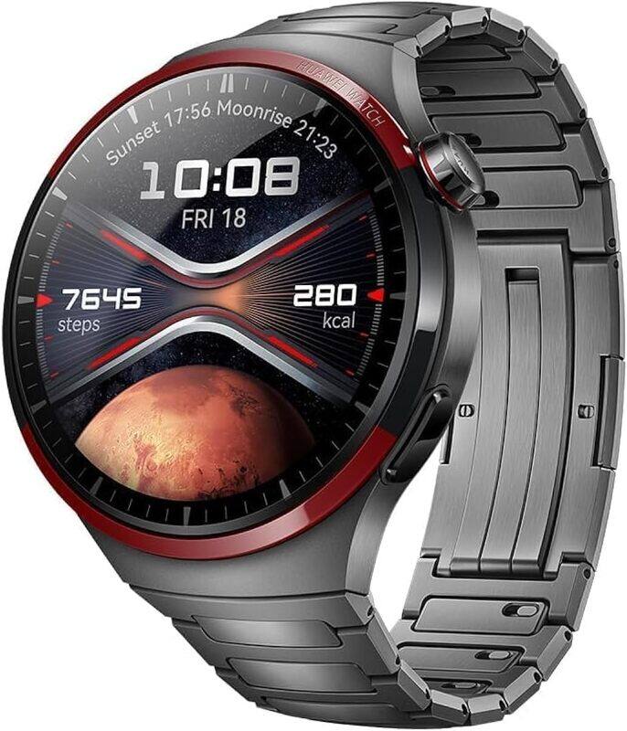 

HUAWEI Watch 4 Pro Space Edition smartwatch, Spherical Sapphire Glass, Health at a Glance, eSIM Cellular calling, Fresh-new Activity Rings, Compatible