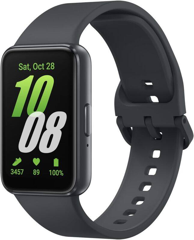 

Samsung Galaxy Fit3 Smartwatch, Exercise and Sleep Tracking, Fall Detection, Bluetooth, 40mm, Gray
