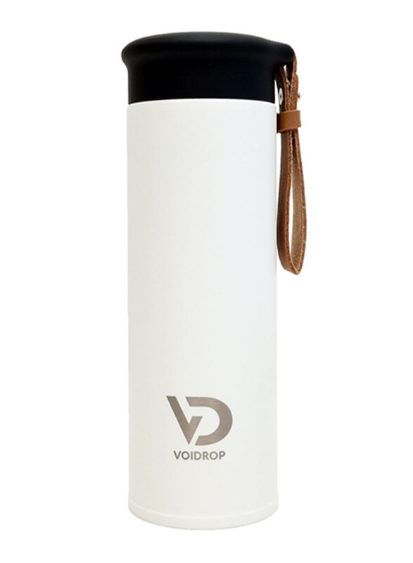 

Voidrop 450ml Stainless Steel Insulated Water Bottle, Snow White