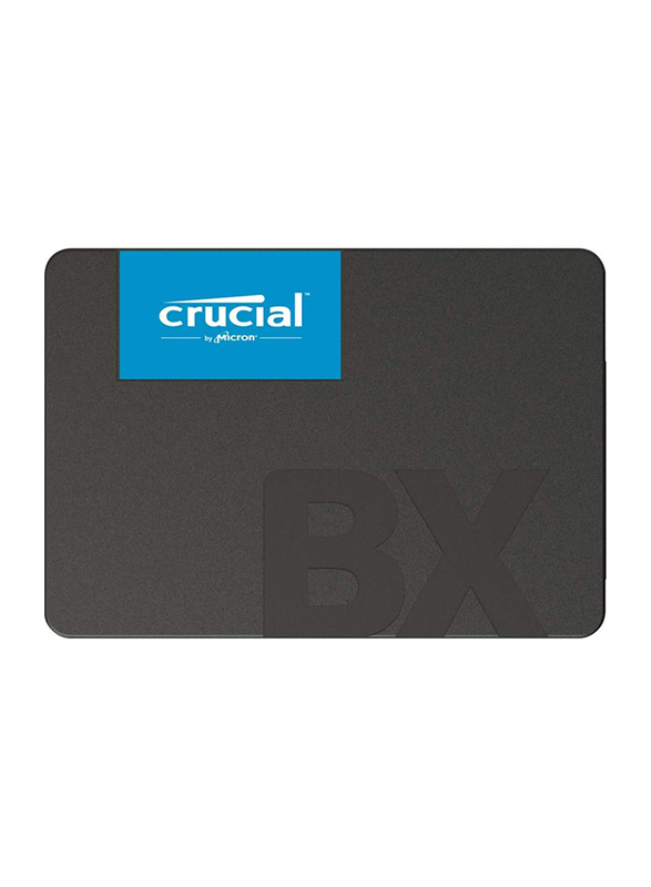 Crucial 2TB BX500 3D NAND SATA 2.5-inch Internal SSD with 540 MBPS Reading Speed for PC/Laptop, CT2000BX500SSD1, Black
