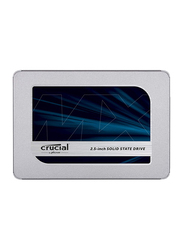 Crucial 500GB MX500 3D NAND SATA 2.5-inch Internal SSD for PC/Laptop, CT500MX500SSD1, Silver
