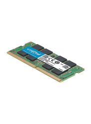 Crucial 16GB RAM 2666MHz Basics DDR4 SODIMM Laptop Memory, CB8GS2666, Green
