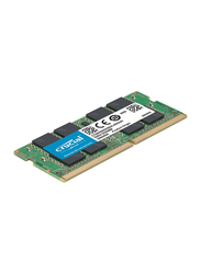 Crucial 8GB 3200MHz DDR4 SODIMM 3200MHz CL22 Laptop RAM, CT8G4SFRA32A, Green