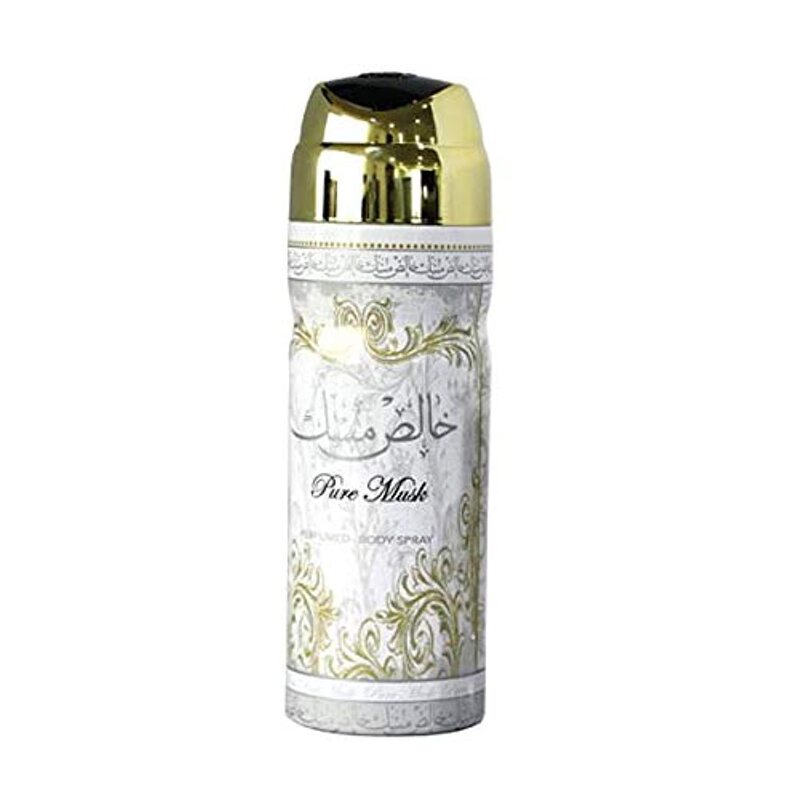 Lattafa Khalis Pure Musk Deodorant for Unisex, 200 ml