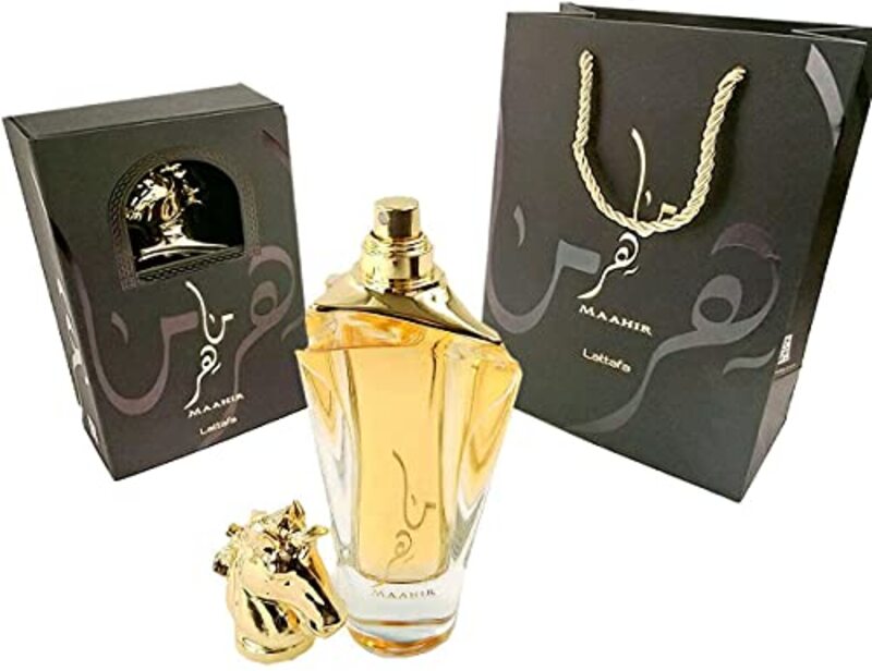 Lattafa Maahir 100ml EDP For Women with Gift Bag