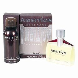 Rasasi 2-Piece Ambition Pour Homme Set for Men, 70ml EDP, 150ml Deo