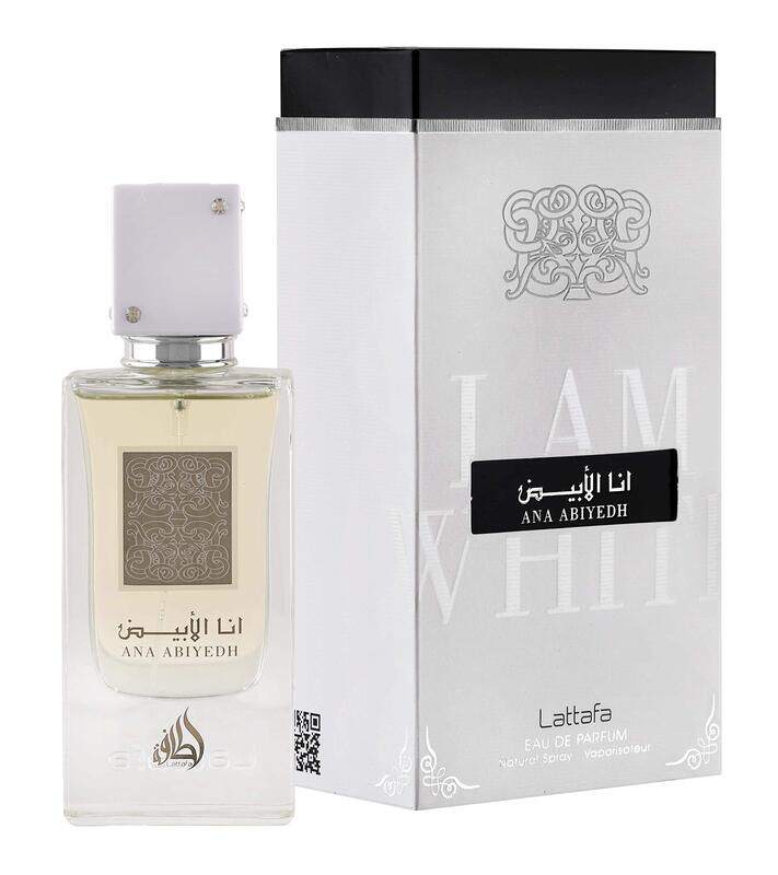 

Lattafa I Am White Ana Abiyedh 60ml EDP Perfume Unisex
