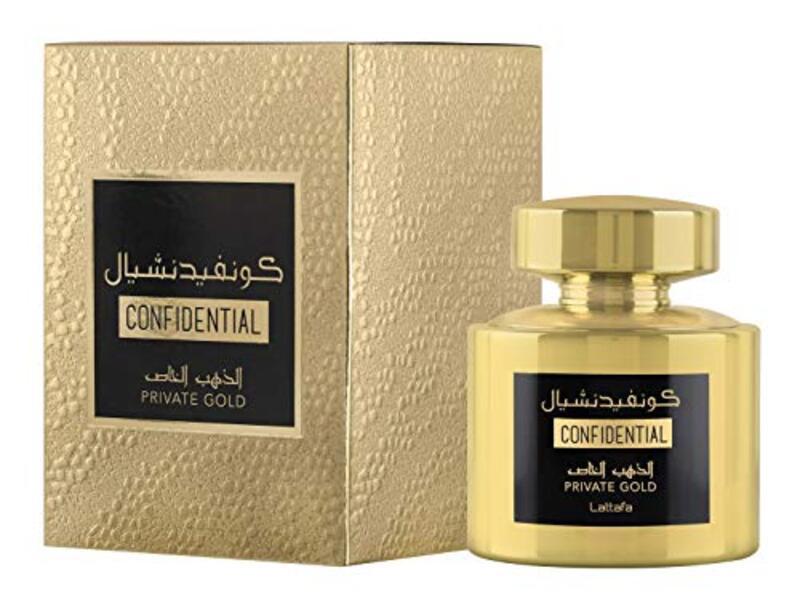 Lattafa Confidential Private Gold 100ml EDP Unisex