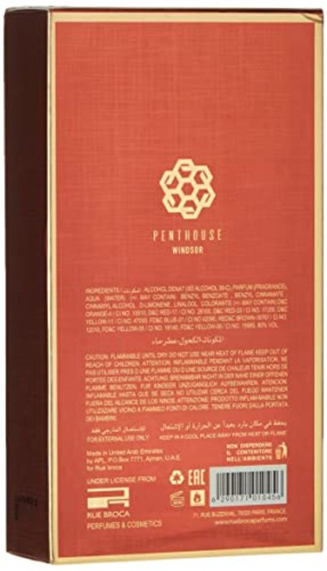 Rue Broca Penthouse Windsor 80ml EDP For Men