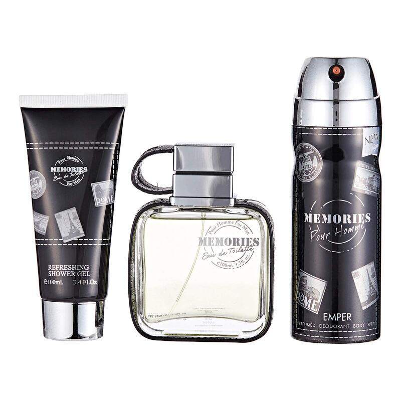 

Emper Bath and Body 100ml+100SG+200 EDP Perfume Deo Set for Men