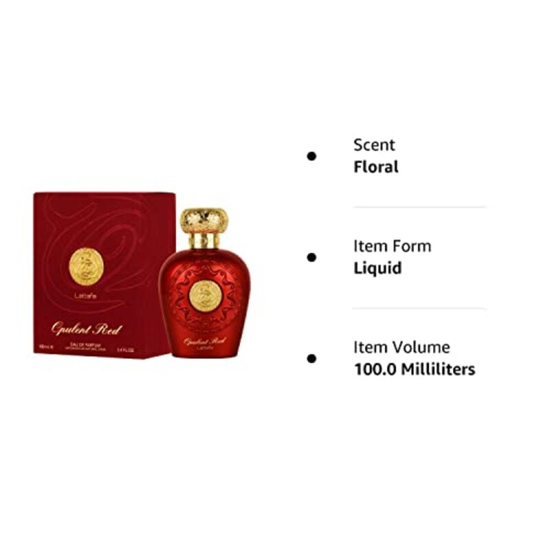 Lattafa Opulent Red 100ml EDP Unisex